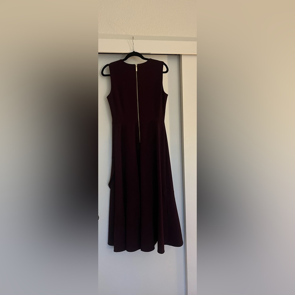 Calvin Klein full length dress. Size 6, Purple.
